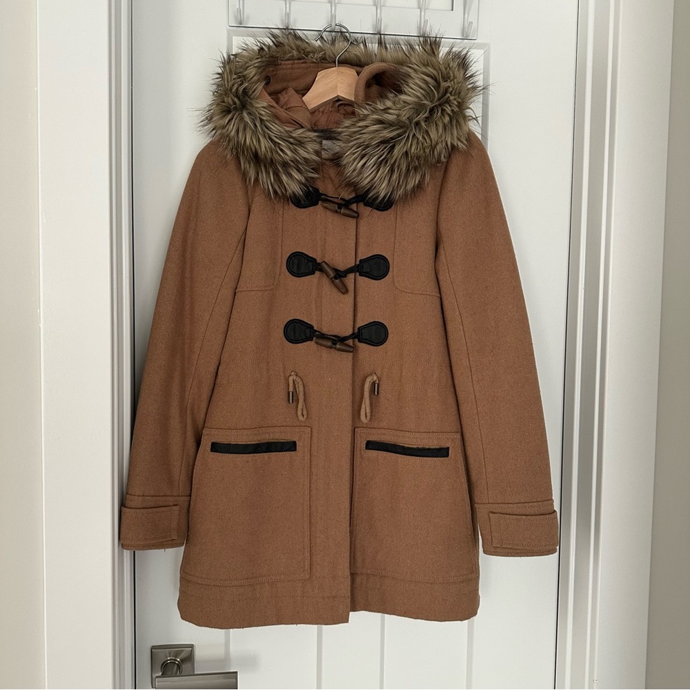 Abercrombie & Fitch wool blend coat